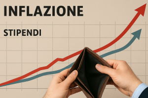 Decennio di povertà: stipendi e inflazione a confronto